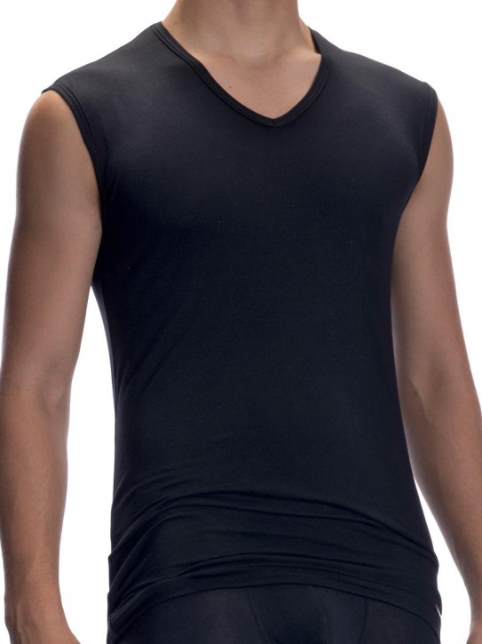 Olaf Benz RED1601 College V-Shirt black (92% Baumwolle, 8% Elasthan)