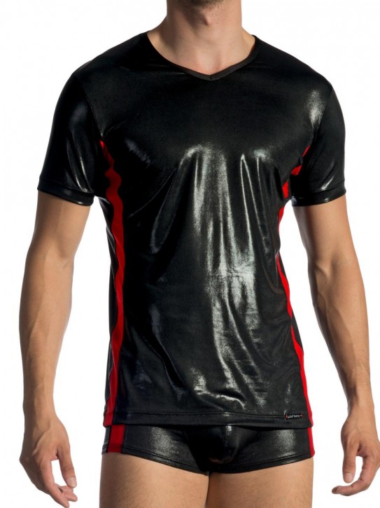Olaf Benz RED1771 V-Shirt black (92% Polyester, 8% Elasthan)