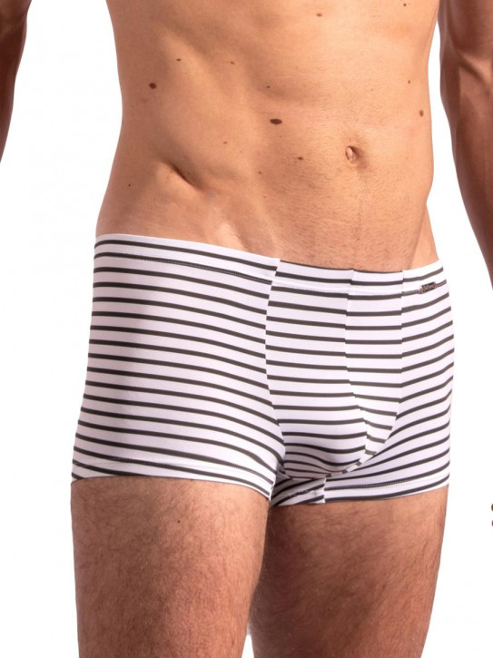 Olaf Benz RED2170 Minipants white/grey (87% Polyamid, 13% Elasthan)