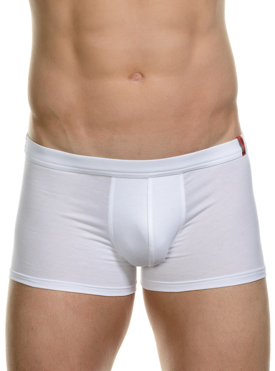 bruno banani Base Line Short weiss (48% Baumwolle, 47% Modal, 5% Elasthan)
