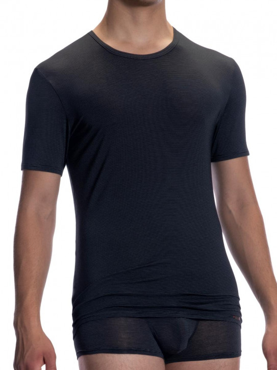 Olaf Benz PEARL2058 T-Shirt  black (81% Modal, 11% Polyester, 8% Elasthan)