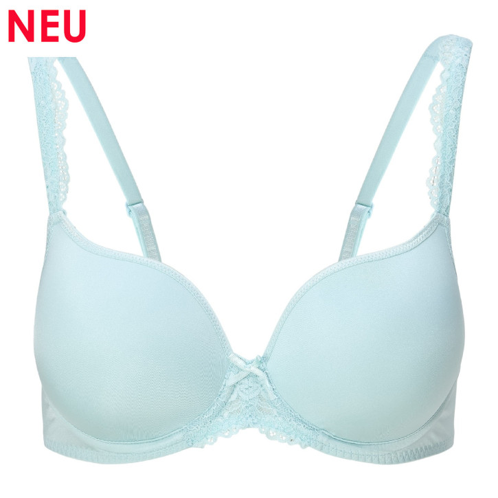 LingaDore Daily Lace T-Shirt-BH pastel blue (80% Polyamid, 20% Elasthan)