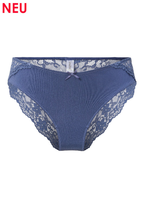 LingaDore Daily Lace Slip nightshadow grey (84% Polyamid, 16% Elasthan)