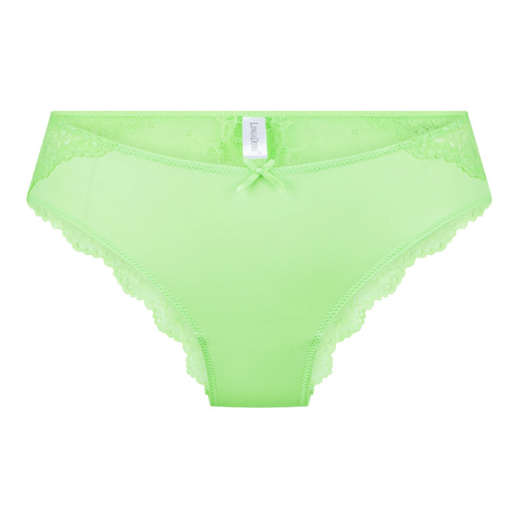 LingaDore Daily Lace Slip paradise green (84% Polyamid, 16% Elasthan)