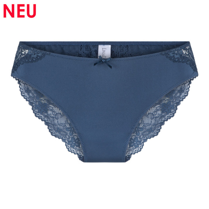 LingaDore Daily Lace Slip dark denim (84% Polyamid, 16% Elasthan)