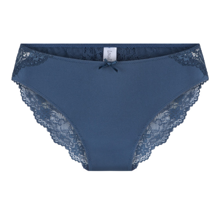 LingaDore Daily Lace Slip dark denim (84% Polyamid, 16% Elasthan) LingaDore Daily Lace Slip dark denim (84% Polyamid, 16% Elasthan)