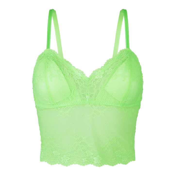 LingaDore Daily Lace Bralette paradise green (87% Polyamid, 13% Elasthan)