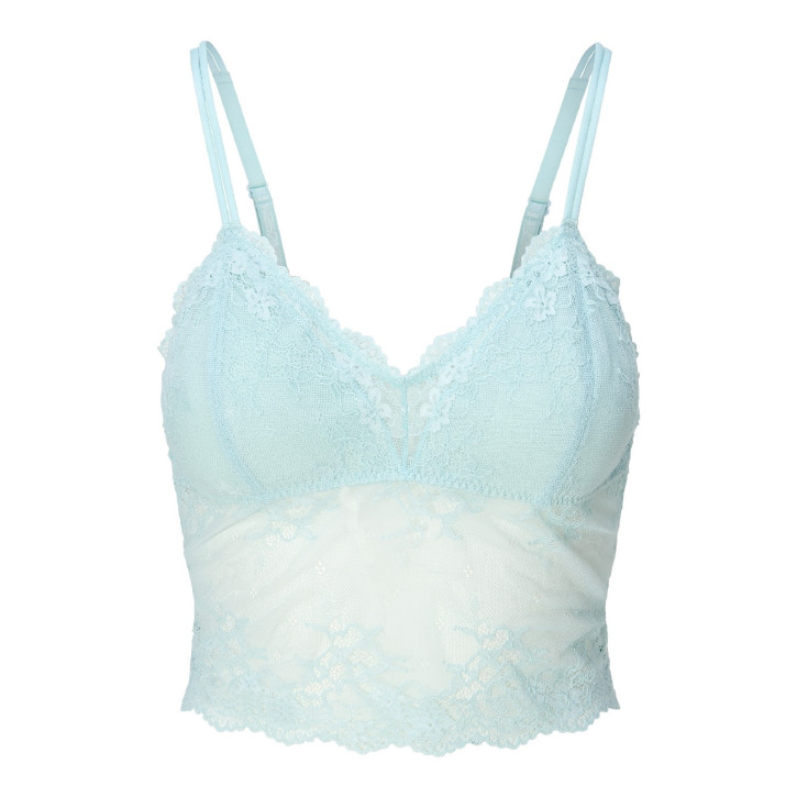LingaDore Daily Lace Bralette pastel blue (87% Polyamid, 13% Elasthan)