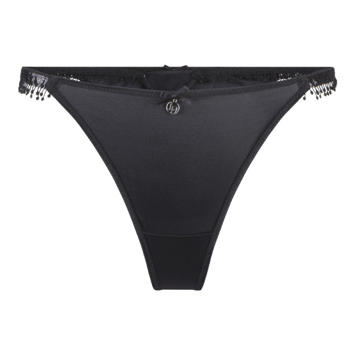 LingaDore Daily Ministring black sparkle (90% Polyamid, 10% Elasthan)