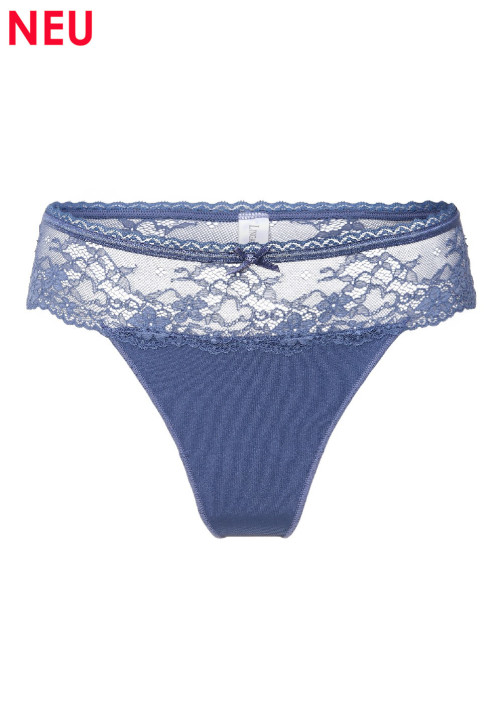 LingaDore Daily Lace String nightshadow grey (87% Polyamid, 13% Elasthan)