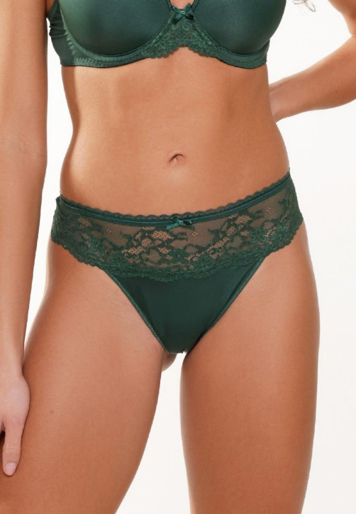 LingaDore Daily Lace String garden green (87% Polyamid, 13% Elasthan) XS