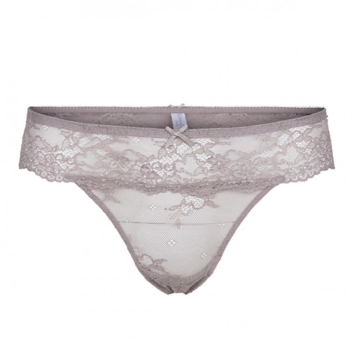 LingaDore Daily Lace String taupe (80% Polyamid, 20% Elasthan)