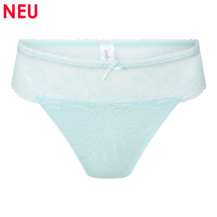 LingaDore Daily Lace String pastel blue (87% Polyamid, 13% Elasthan)