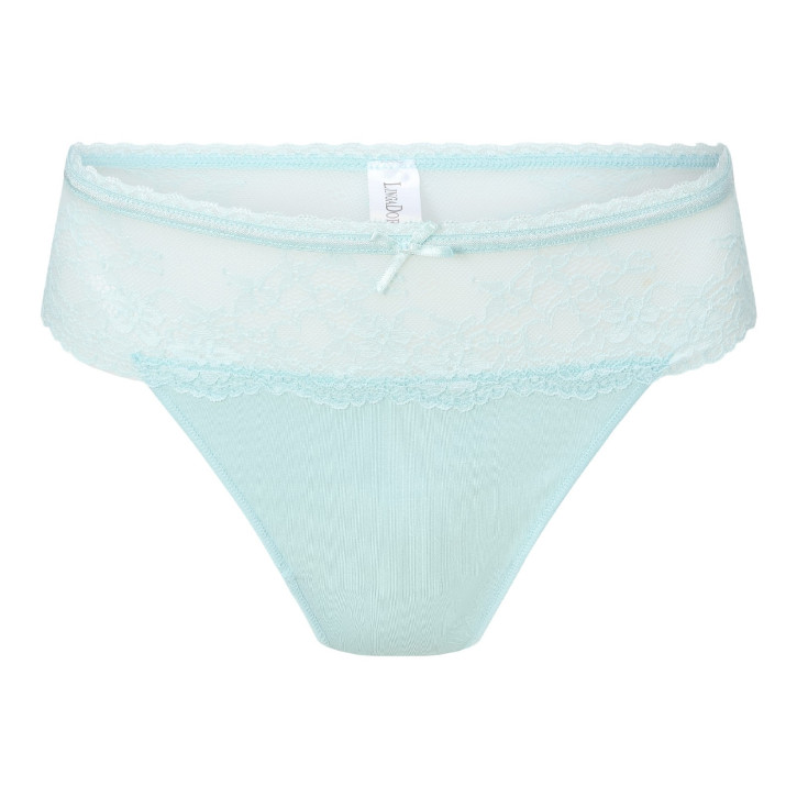LingaDore Daily Lace String pastel blue (87% Polyamid, 13% Elasthan)