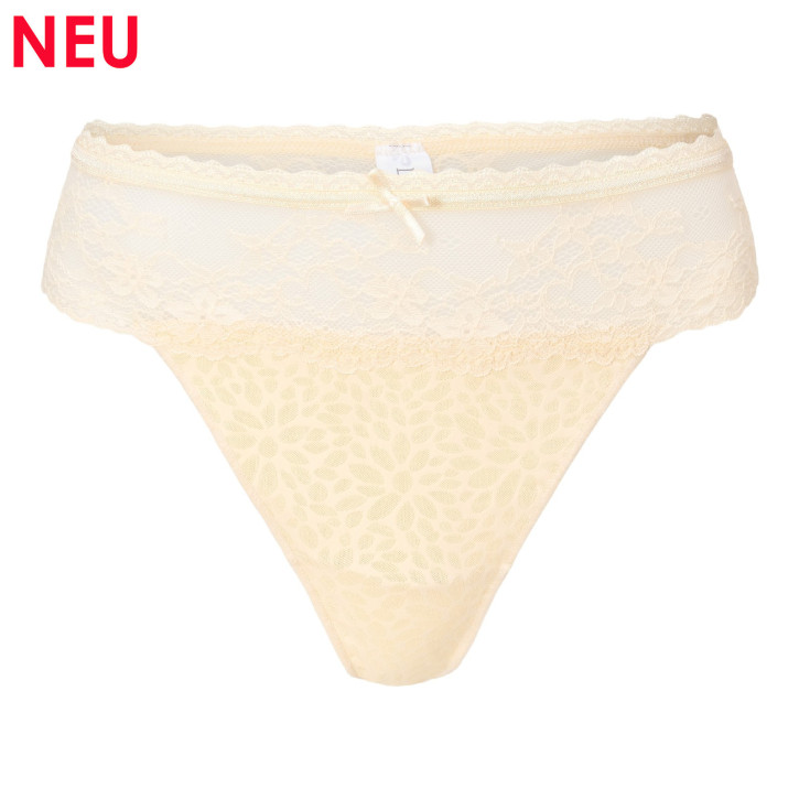 LingaDore Daily Lace String pearled ivory (87% Polyamid, 13% Elasthan)