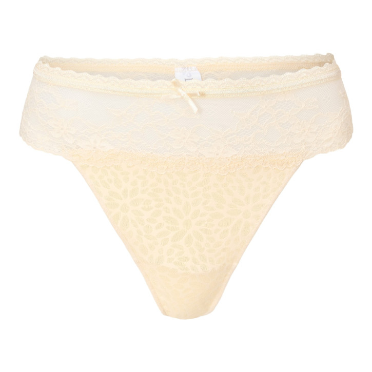 LingaDore Daily Lace String pearled ivory (87% Polyamid, 13% Elasthan) LingaDore Daily Lace String pearled ivory (87% Polyamid, 13% Elasthan)