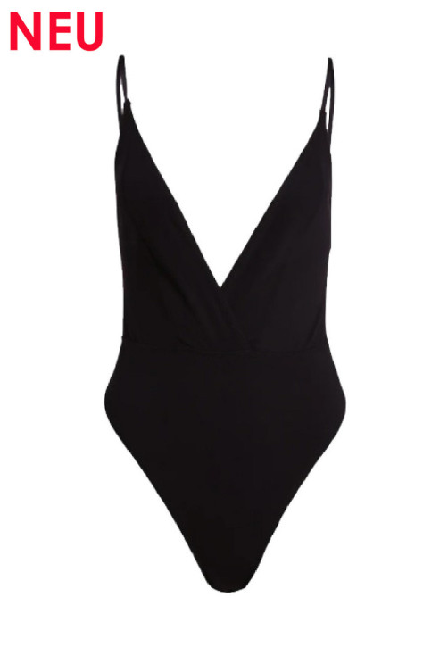 LingaDore 15890 Stringbody schwarz (92% Baumwolle, 8% Elasthan)