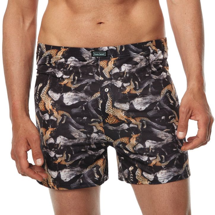 bruno banani Panthera Boxershort (88% Polyester, 12% Elasthan)