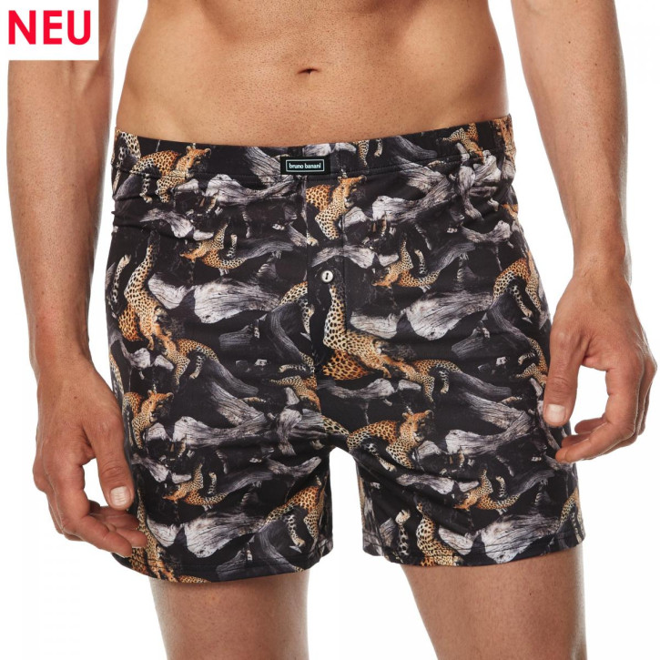 bruno banani Panthera Boxershort (88% Polyester, 12% Elasthan)