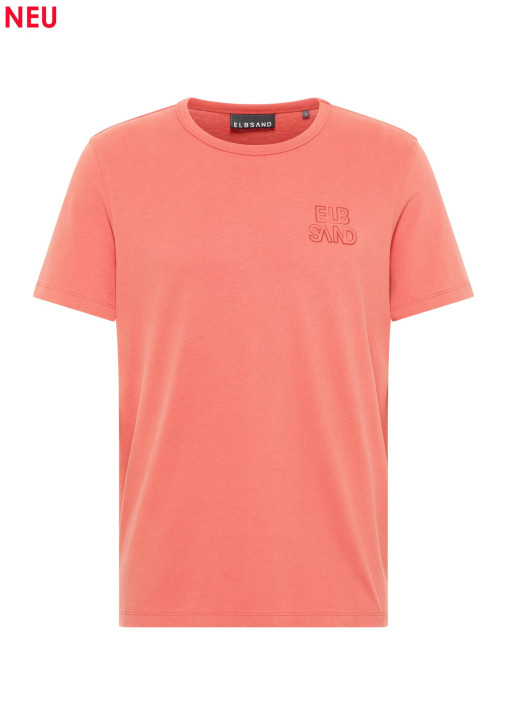 ELBSAND Jivo T-Shirt brick red (100% Baumwolle)