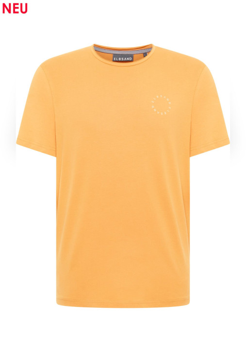 ELBSAND Pave T-Shirt cadmium orange (95% Baumwolle, 5% Elasthan)