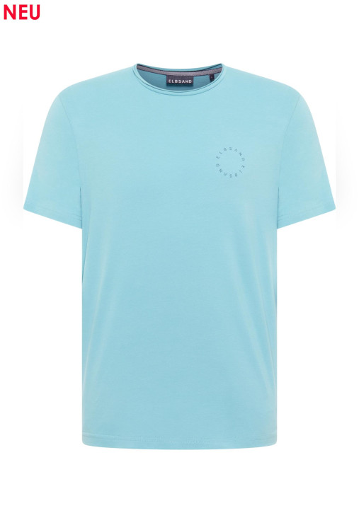 ELBSAND Pave T-Shirt ocean wave (95% Baumwolle, 5% Elasthan)