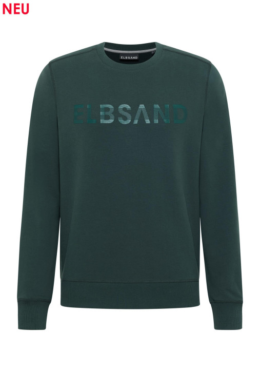 ELBSAND Herren Jarno Sweatshirt nordic pine (95% Baumwolle, 5% Elasthan)