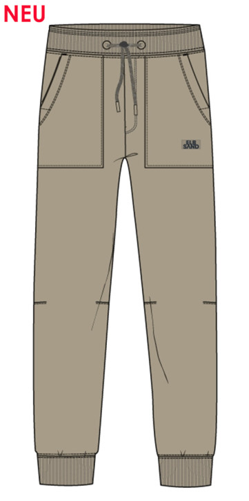 ELBSAND Herren Thorin Sweatpants smoked tan (100% Baumwolle)
