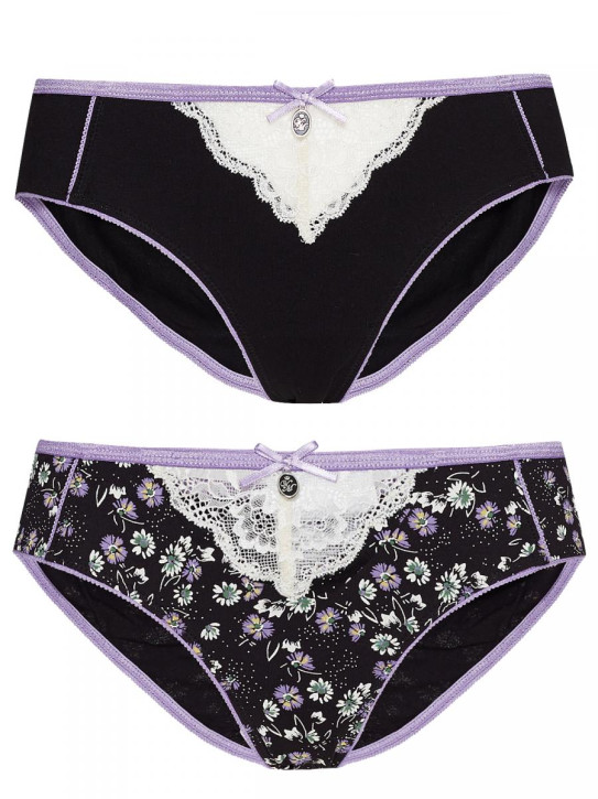 VIVE MARIA Midnight Love Panty Set (94% Viskose, 6% Elasthan)