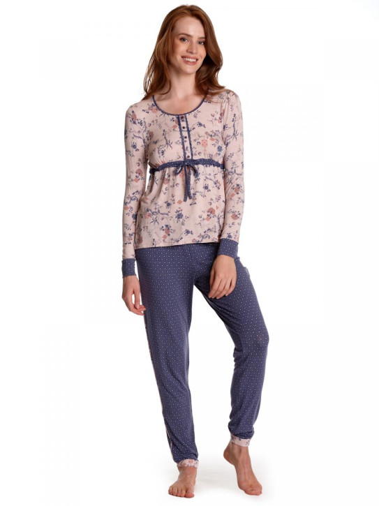 VIVE MARIA Hanoi Love Pyjama (95% Viskose, 5% Elasthan)