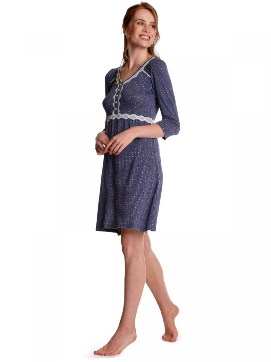 VIVE MARIA Cosy Hanoi Nightdress (95% Viskose, 5% Elasthan)
