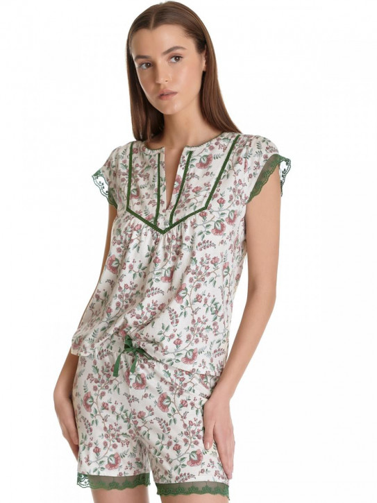 VIVE MARIA Garden Girl Short Pyjama (50% Baumwolle, 50% Modal)