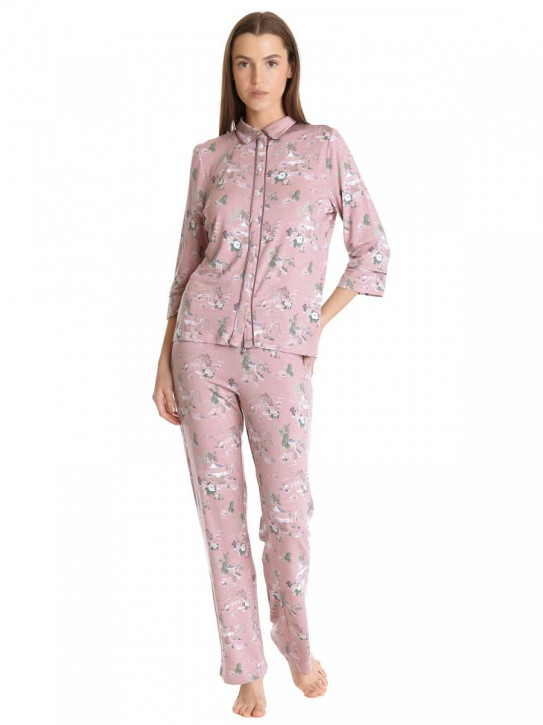 VIVE MARIA Chinese Teahouse Pyjama (95% Viskose, 5% Elasthan)
