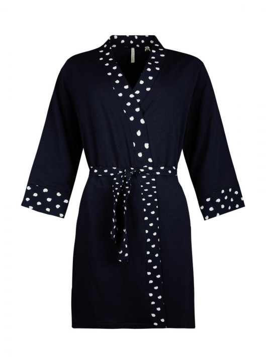 SHORT STORIES 621230 Kimono dark blue (47% Baumwolle, 47% Modal, 6% Elasthan)