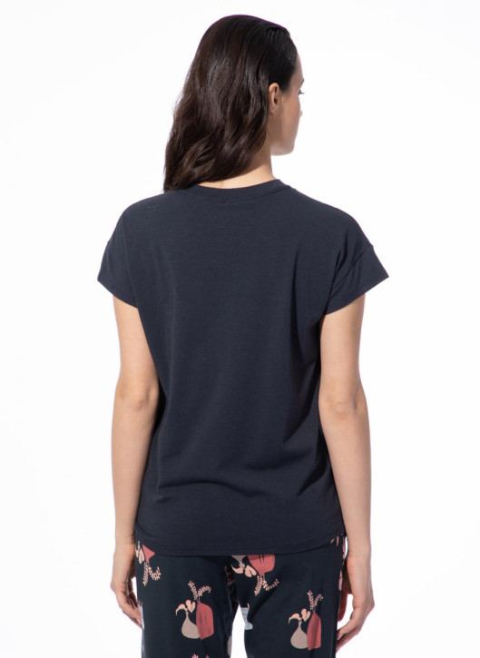 SHORT STORIES 621759 Shirt vulcan blue (47% Baumwolle, 47% Modal, 4% Elasthan) L