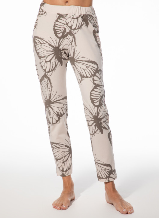 SHORT STORIES 622035 Pant pink whisper/print (47% Baumwolle, 47% Modal, 6% Elasthan)