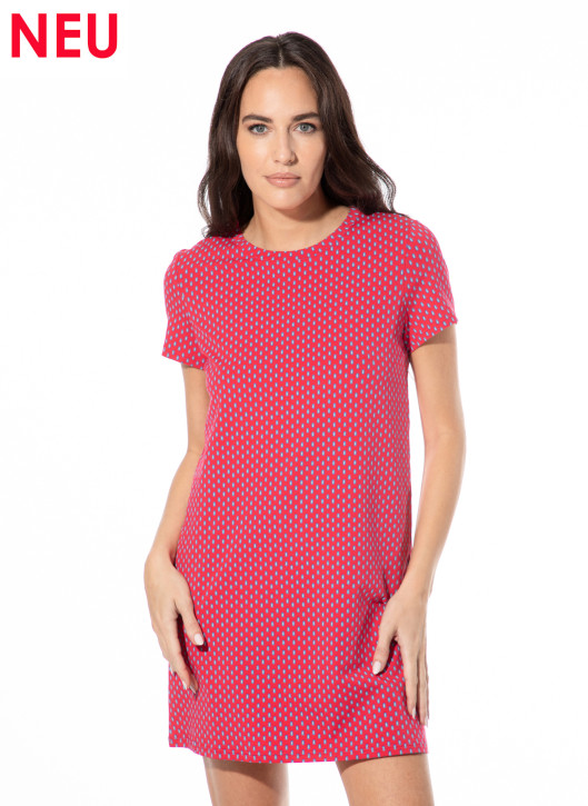 SHORT STORIES 622112 Sleepshirt superpink/print (95% Baumwolle, 5% Elasthan)