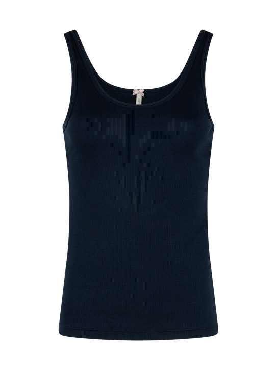 SHORT STORIES 630457 Ribshirt dark blue (95% Baumwolle, 5% Elasthan)