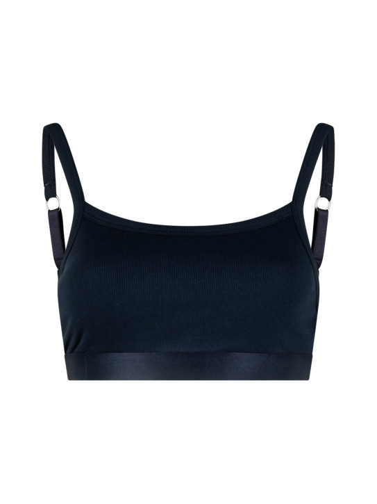 SHORT STORIES 630458 Bustier dark blue (95% Baumwolle, 5% Elasthan)
