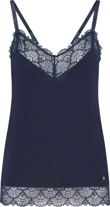 JOOP! Sheer Luxury Top midnight (96% Modal, 4% Elasthan)