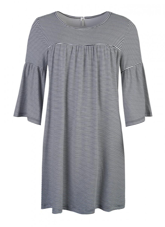 SHORT STORIES 650366 Dress geringelt (47% Baumwolle, 47% Modal, 6% Elasthan)