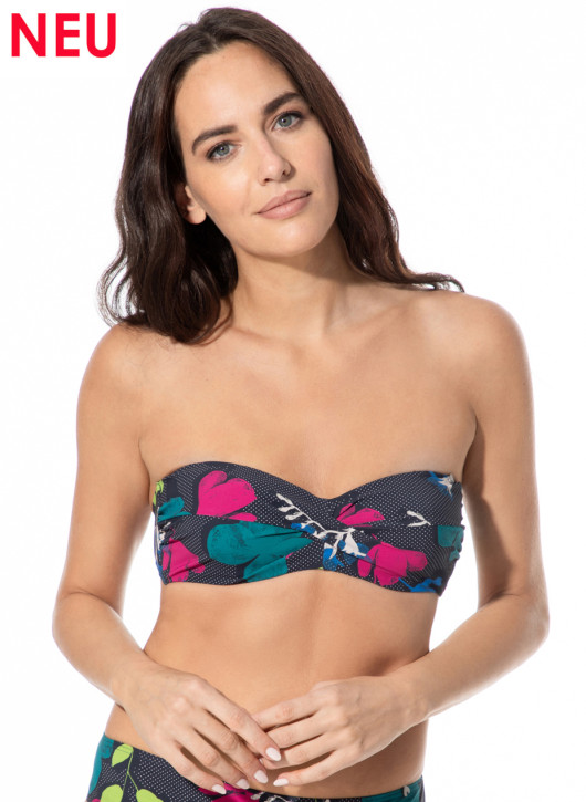 SHORT STORIES 650626 Bikini Bandeau Top neptun (73% Polyamid, 27% Elasthan)