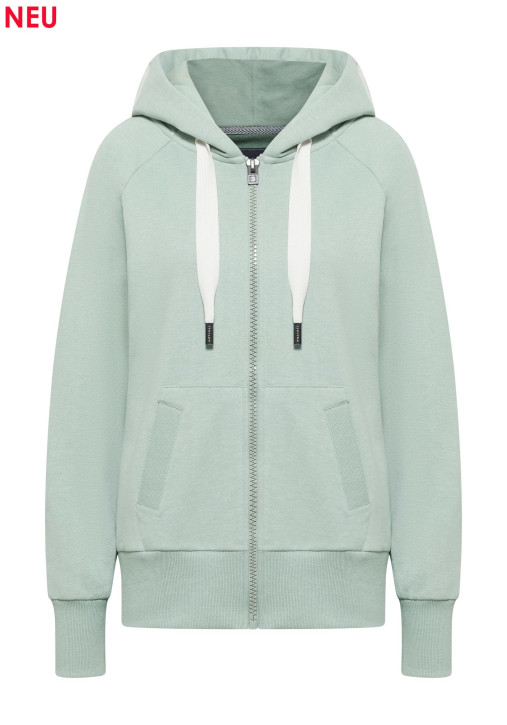 ELBSAND Kelina Jacket silt green mel. (67% Baumwolle, 33% Polyester)