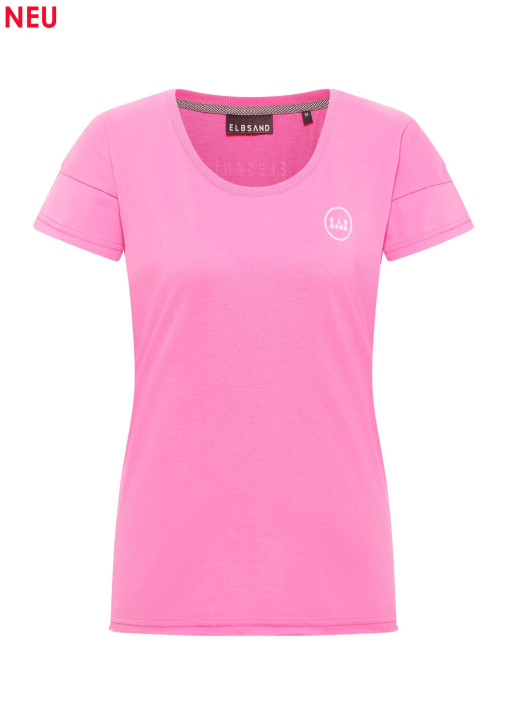 ELBSAND Ragne T-Shirt magenta sky (50% Baumwolle, 50% Polyester)
