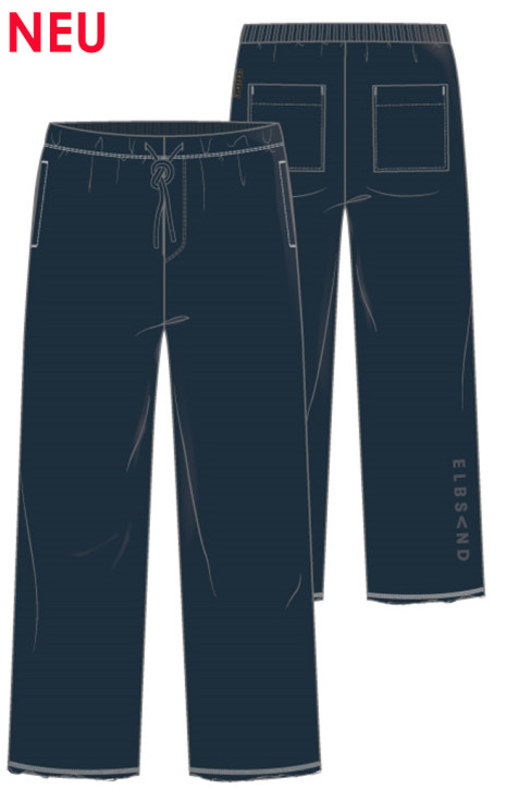 ELBSAND Sanna 7/8 Pants coldwater (95% Baumwolle, 5% Elasthan)