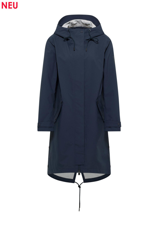 ELBSAND Yunea Rain Parka coldwater (dunkelblau) (100% Polyester)