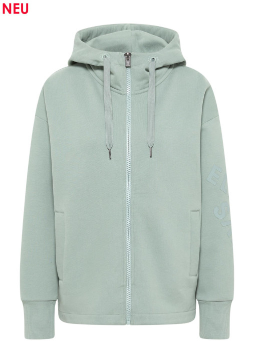 ELBSAND Mynthe Sweatjacket soft sage (100% Baumwolle)
