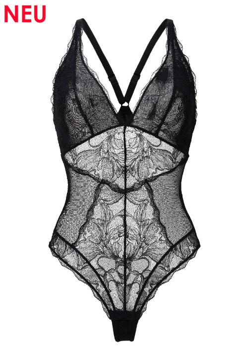 LingaDore 8501 Body schwarz (89% Polyamid, 11% Elasthan)