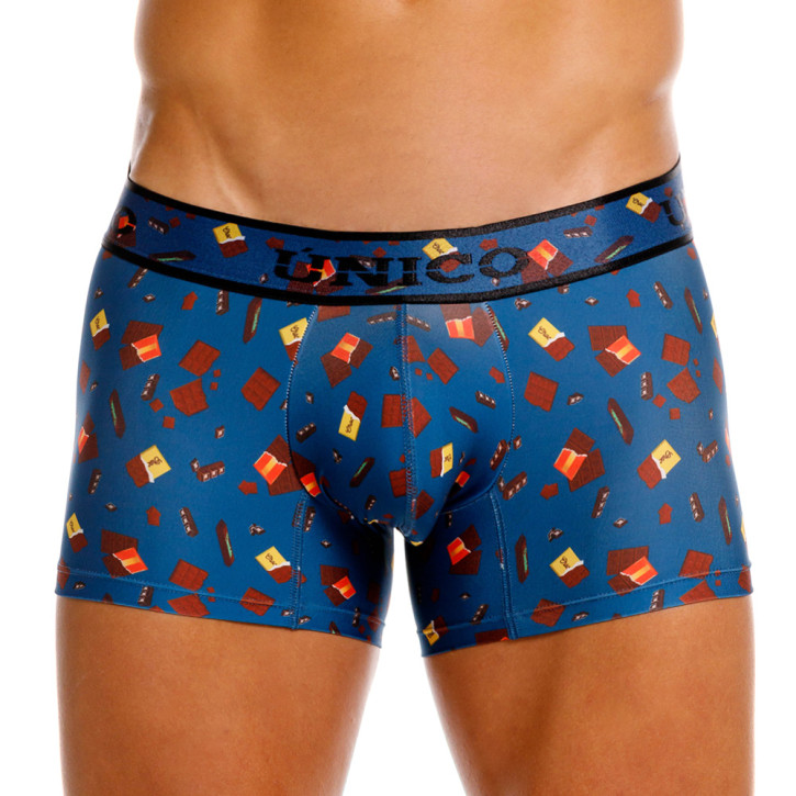 Mundo ÚNICO "FUN" Chocolate Boxer (87% Polyester, 13% Elasthan)