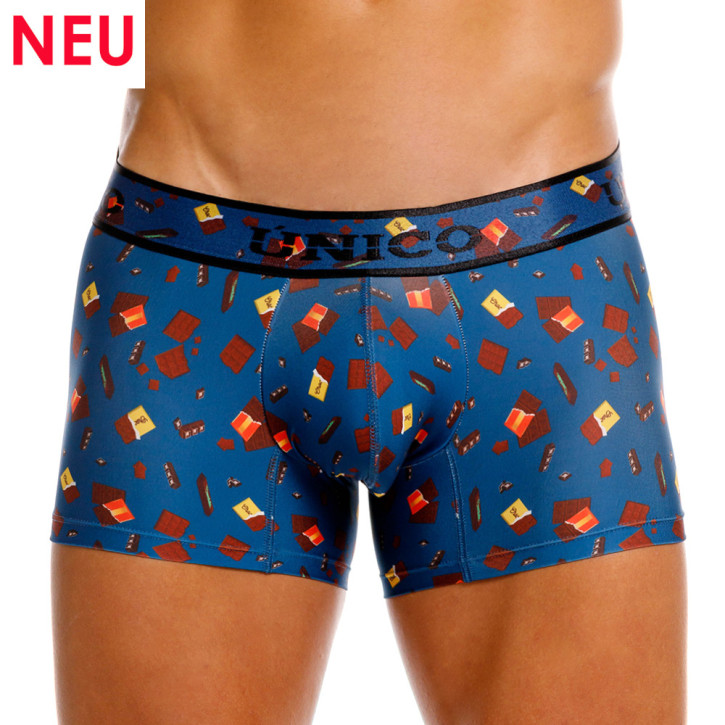 Mundo ÚNICO "FUN" Chocolate Boxer (87% Polyester, 13% Elasthan)